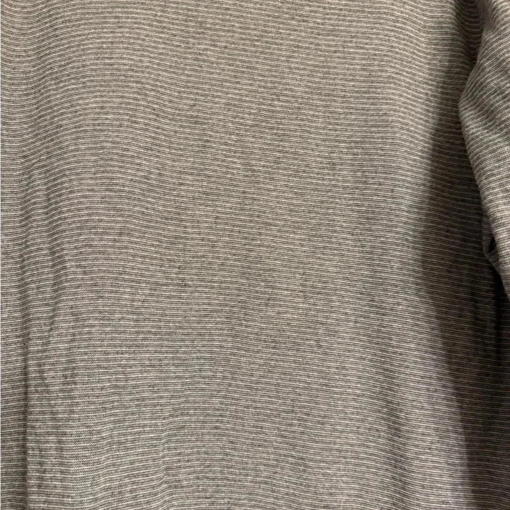 Tommy Bahama Tee Shirt Albany Stripe Abaco Charcoal Grey Medium M - Picture 3 of 7